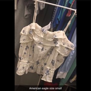American eagle size small crop tank